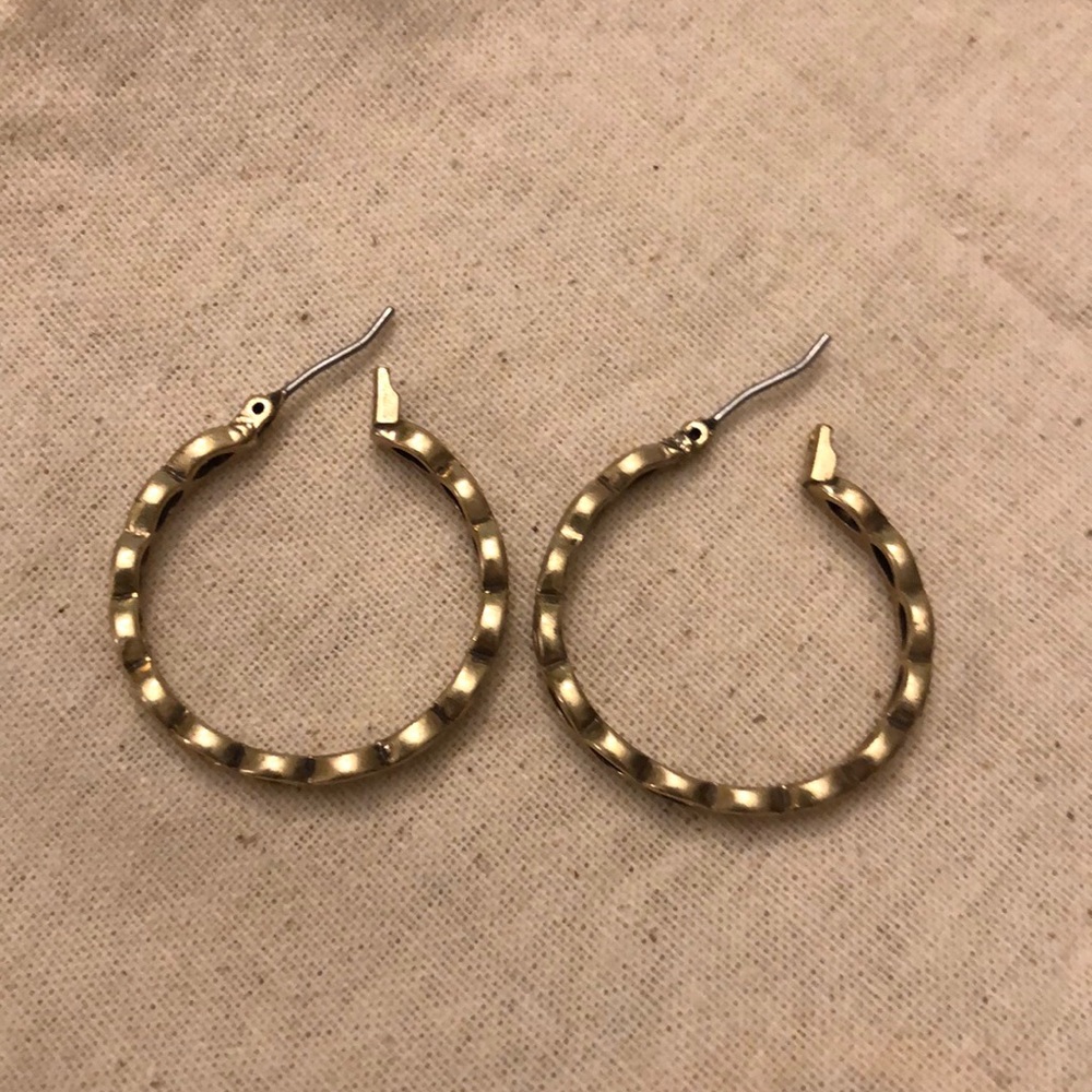 Lucky Brand Hoop Earrings